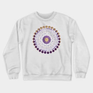 Zodiac Cycle Crewneck Sweatshirt